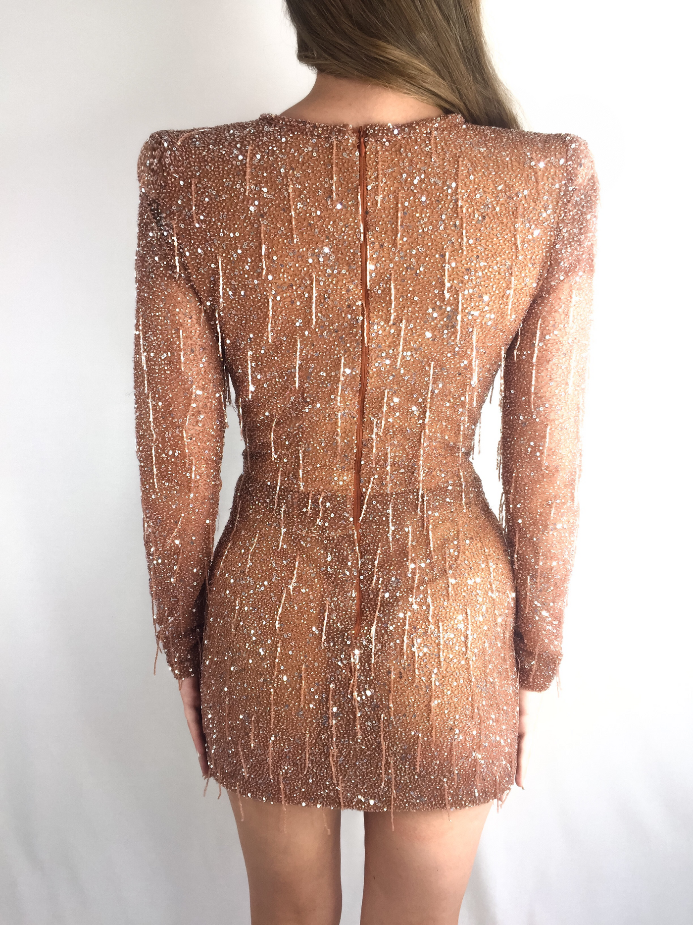 Beaded fringes Shimmer Dream Dress- Digital Sewing Pattern
