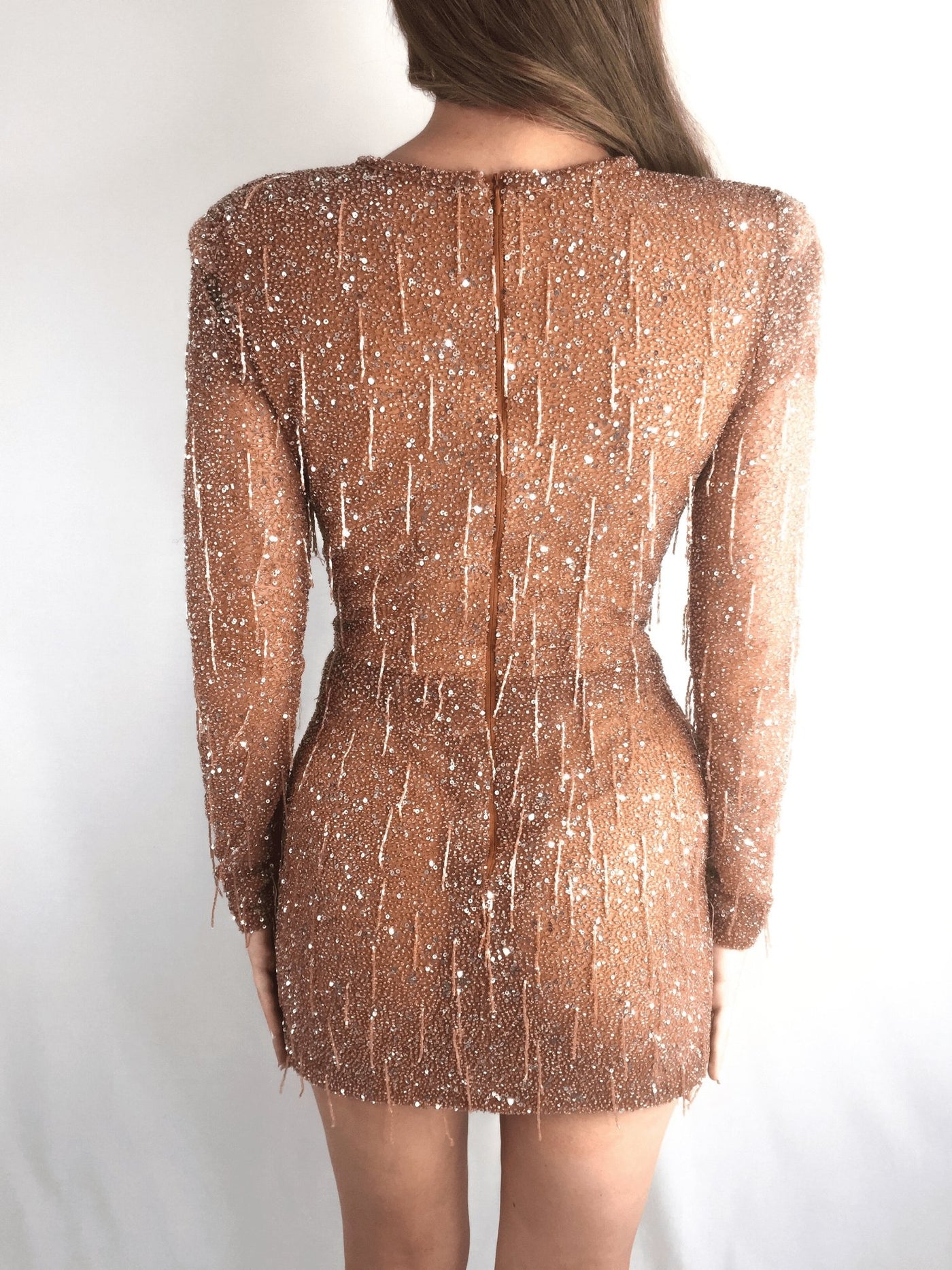 Beaded fringes Shimmer dream dress- Pre Order